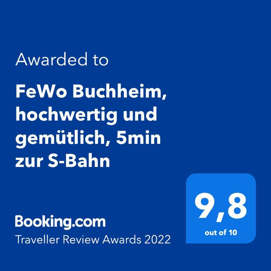 Fewo Buchheim, Hochwertig Und Gemuetlich, 5Min Zur S-Bahn Leilighet Hoppegarten Eksteriør bilde